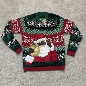 New Blizzard Bay Men's Ugly Christmas Sweater Size XL
